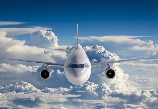 Самолет ночью