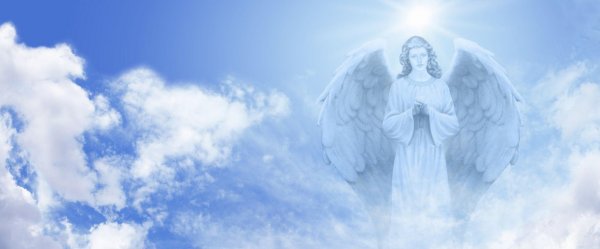 Ангелочек в небе