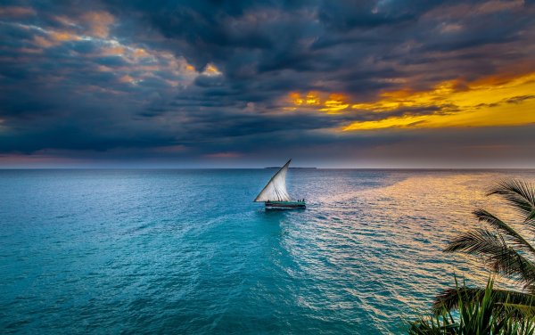 Яхта море солнце