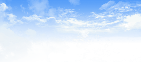 Небо на прозрачном фоне