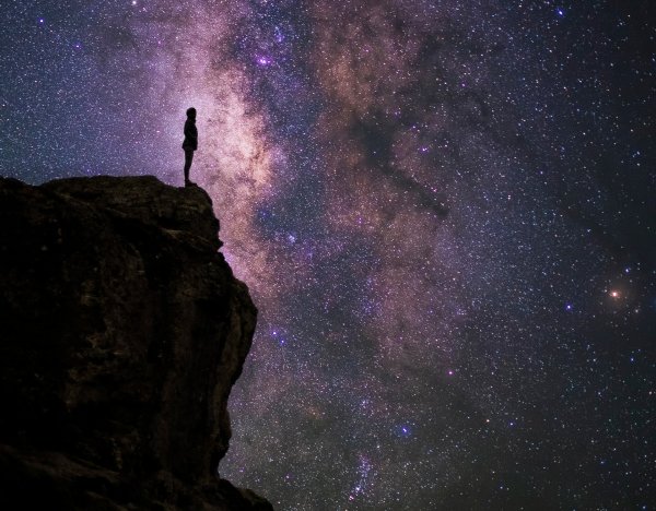 Дети под звездным небом