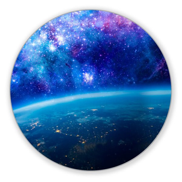 Космос в кружочке