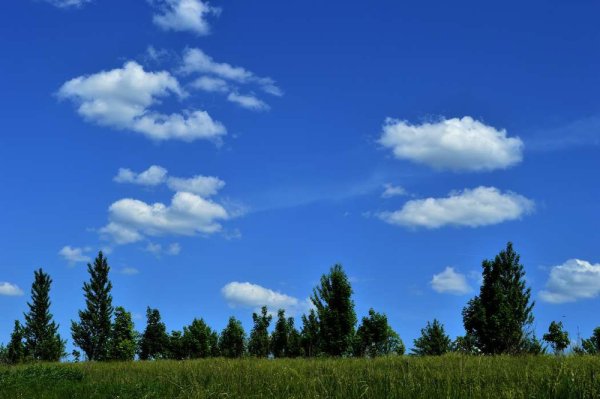 Картинки облака плывущие по небу