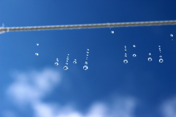 Капли с неба