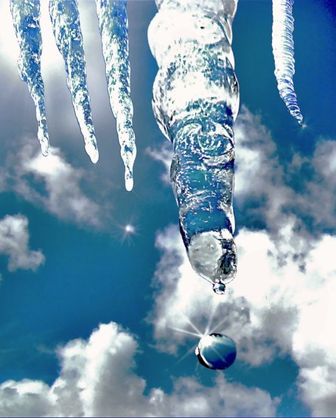 Сосульки капель