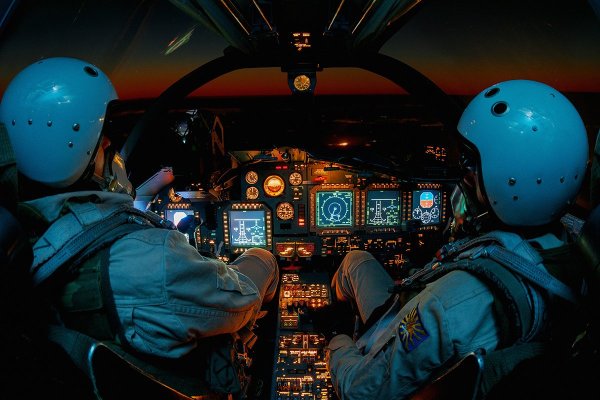 Кабина истребителя Су 34