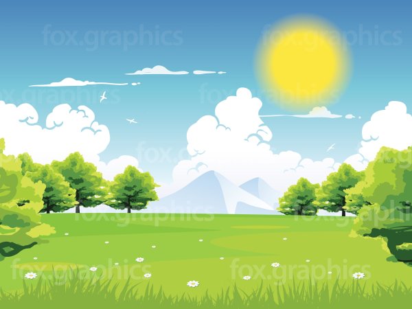 Радуга и солнце