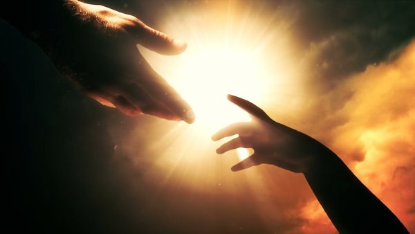 Рука из неба