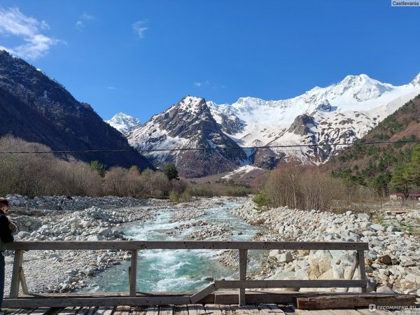 Водопад три сестры Северная Осетия