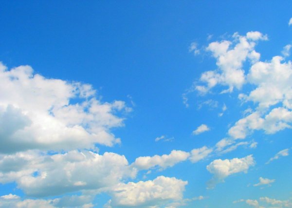 Картина небо для детей