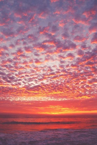 Облака закат