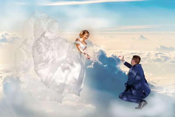 Картина полет любви