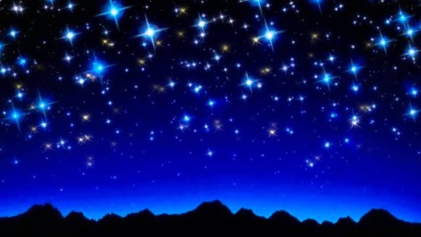 Ночное небо анимация