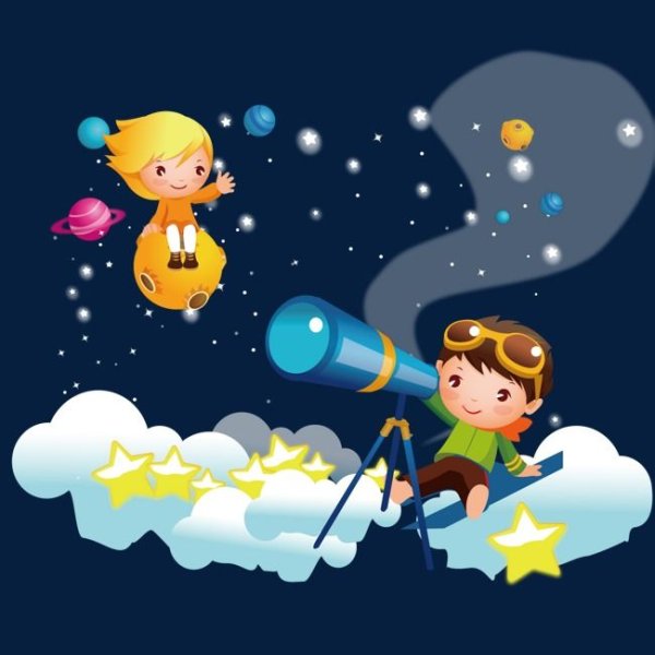 Ночное небо для детей