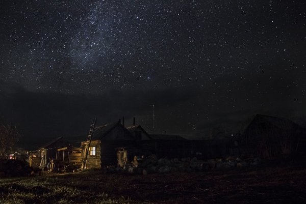 Летняя ночь в деревне