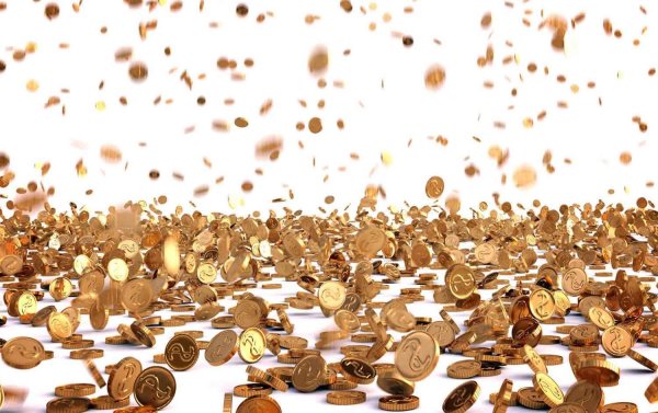 Дождь из монет