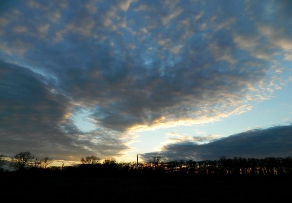 Вечернее небо