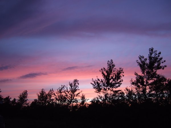 Сумерки. Закат