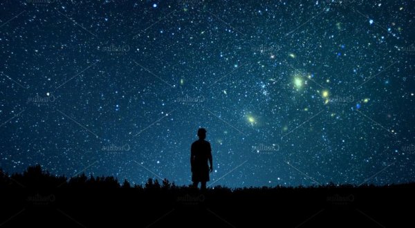 Человек под звездами