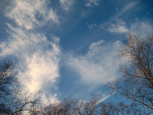 Пуховые облака