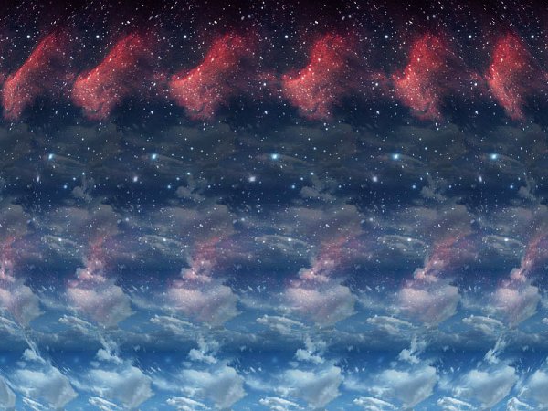 Стереограммы звезды