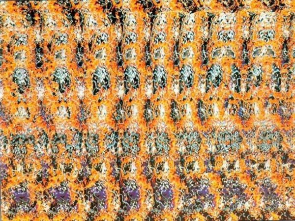 Стереограмма Будда