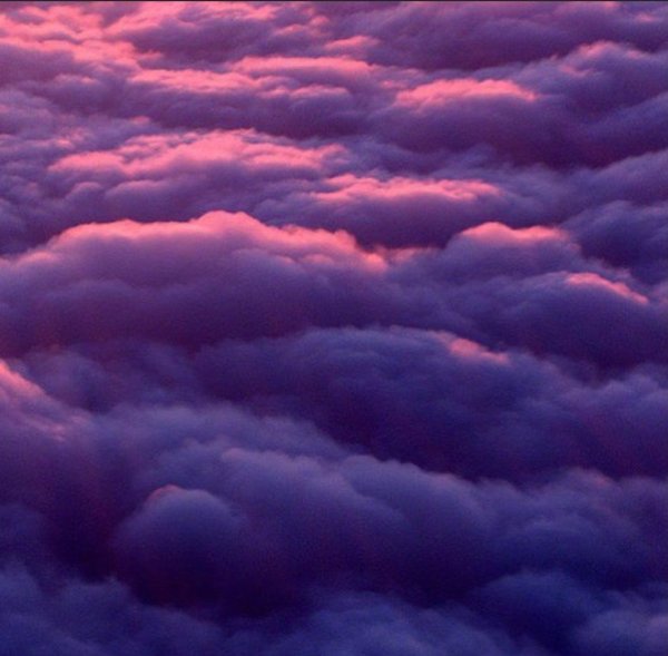 Фиолетовое небо