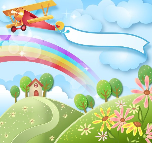 Самолет в детский сад