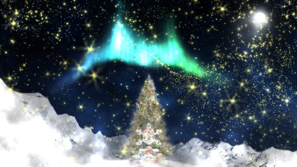 Новогодний космос