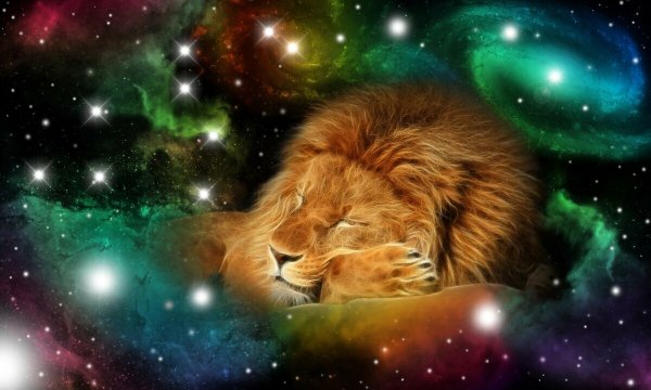 Лев знак зодиака космос