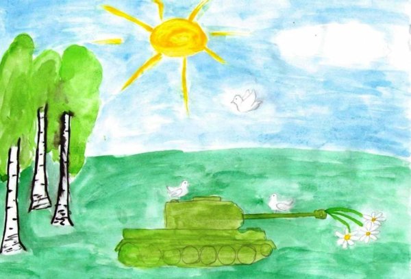 Рисунок на тему нам нужен мир