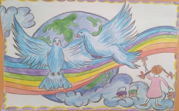 Конкурс рисунков мирное небо