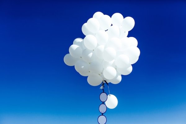 Воздушные шары в небе