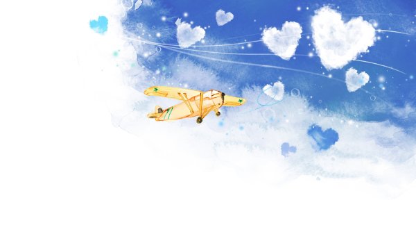 Фон самолет