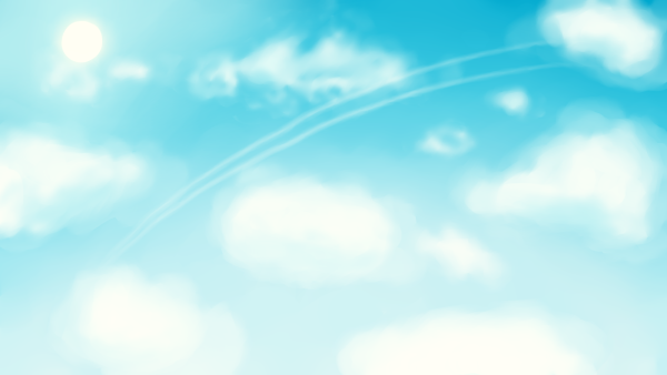 Небо с облаками для детей