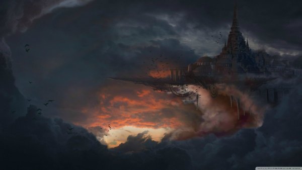 Ночное небо фэнтези