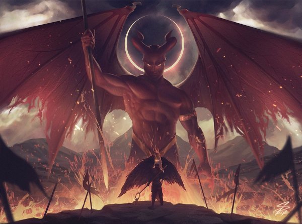 Король ада Люцифер Денница