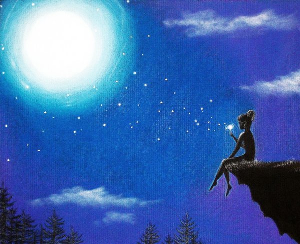 Гифки ночь звезды