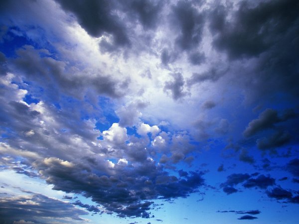 Небо весной