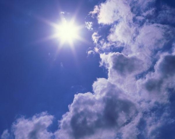 Голубой пейзаж аниме