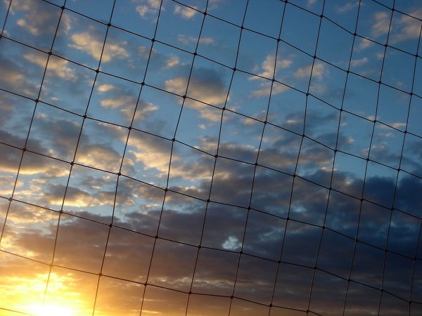 Решетка небо в квадраты