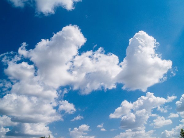 Небо с облаками