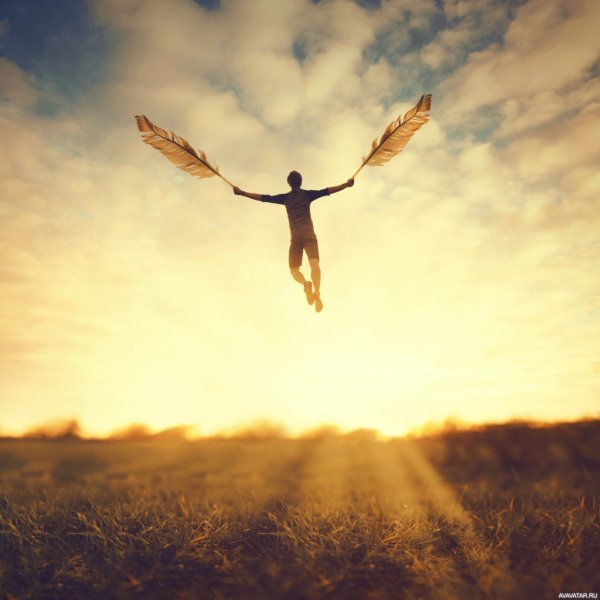 Девушка птица Свобода