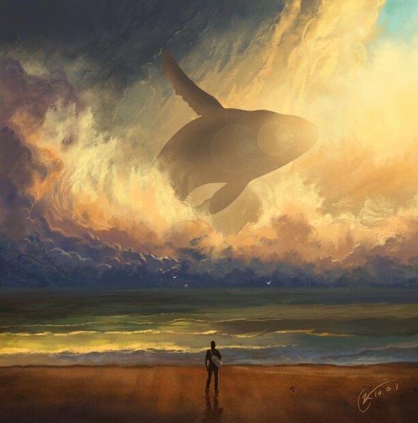 Полет в живописи