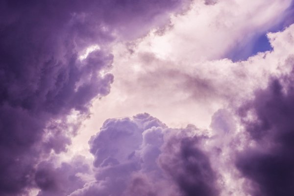 Лиловое небо