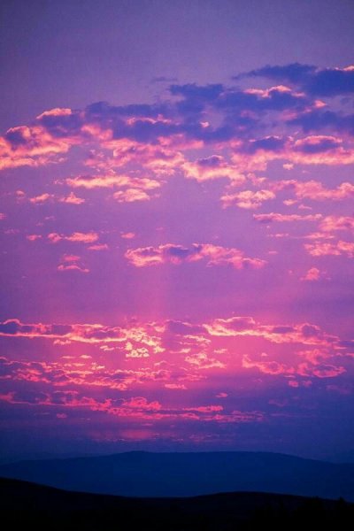 Сиреневое небо