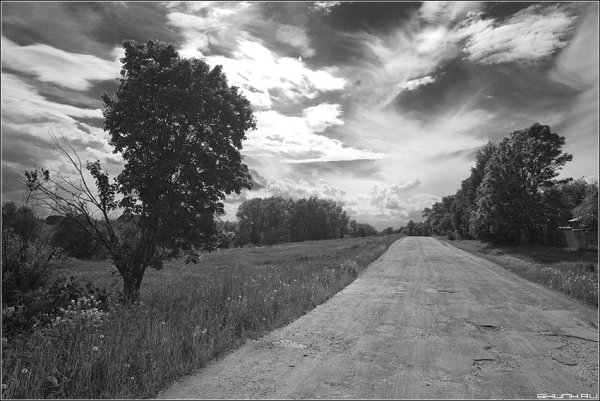 Деревенская дорога