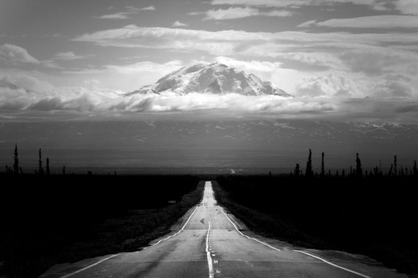 Дорога уходящая вдаль