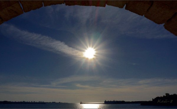 Небо с облаками