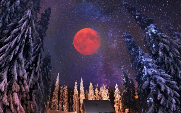 Зимний новогодний фон